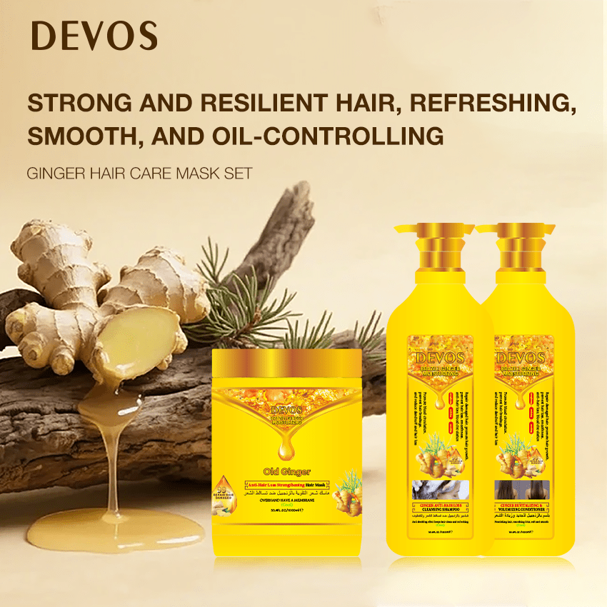 Ginger Anti-Hair Loss Cleansing Shampoo Product Details - Ginger Anti-Hair Loss Cleansing Shampoo