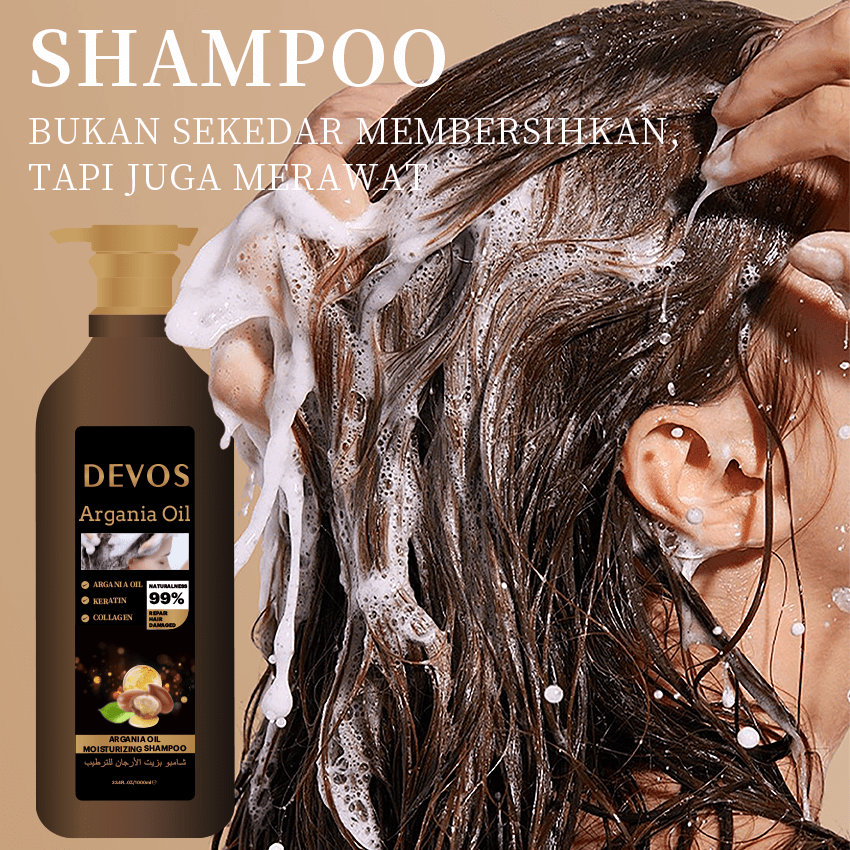 Features - Argan Oil Moisturizing Shampoo