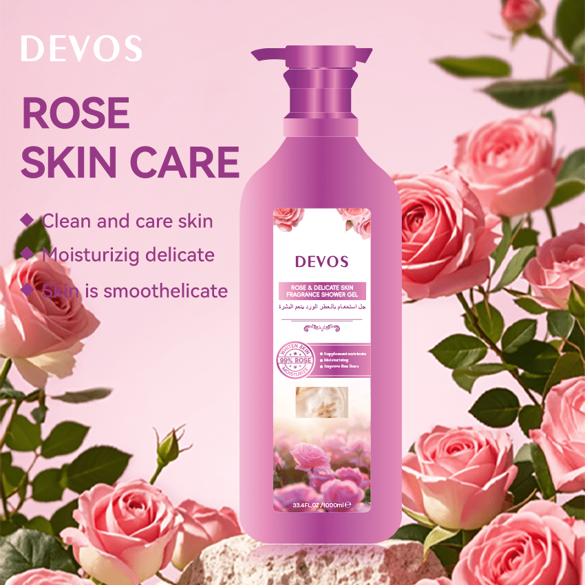 Rose & Delicate Skin Fragrance Shower Gel Product Details - Rose & Delicate Skin Fragrance Shower Gel