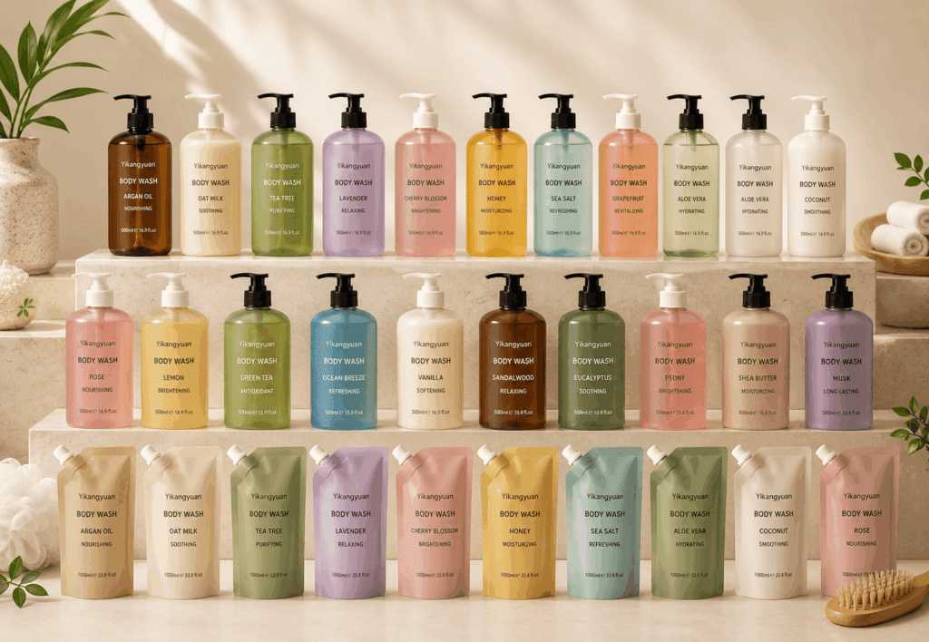 Produits de lavage corporel de marque privée pour votre marque