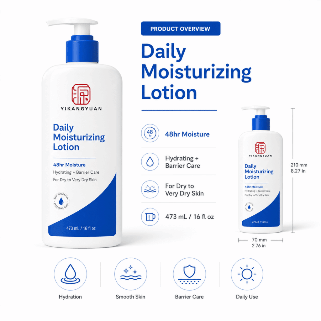 Features - Daily Moisturizing Lotion