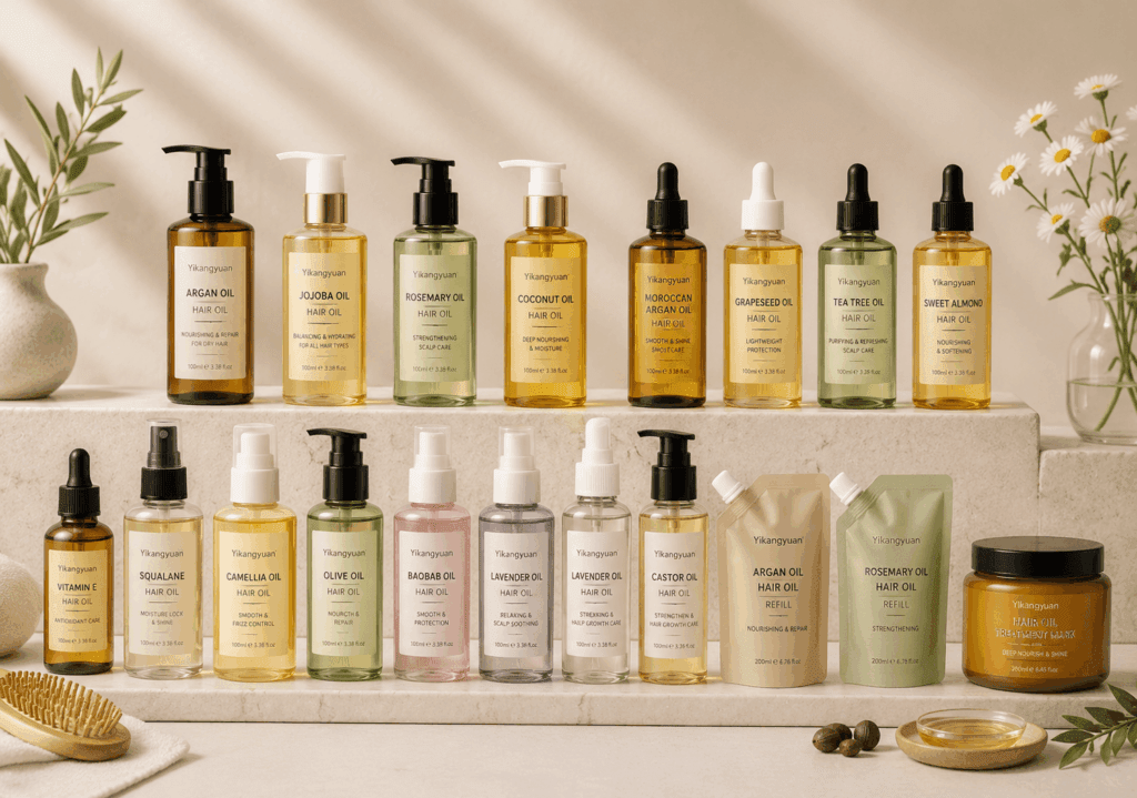 Private Label-Haarölprodukte für Ihre Marke