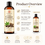 Olio di ricino biologico per capelli e corpo (5)