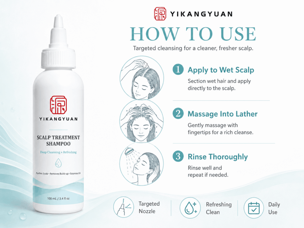 Private Label Scalp Treatment Shampoo Manufacturer - Scalp Treatment Shampoo