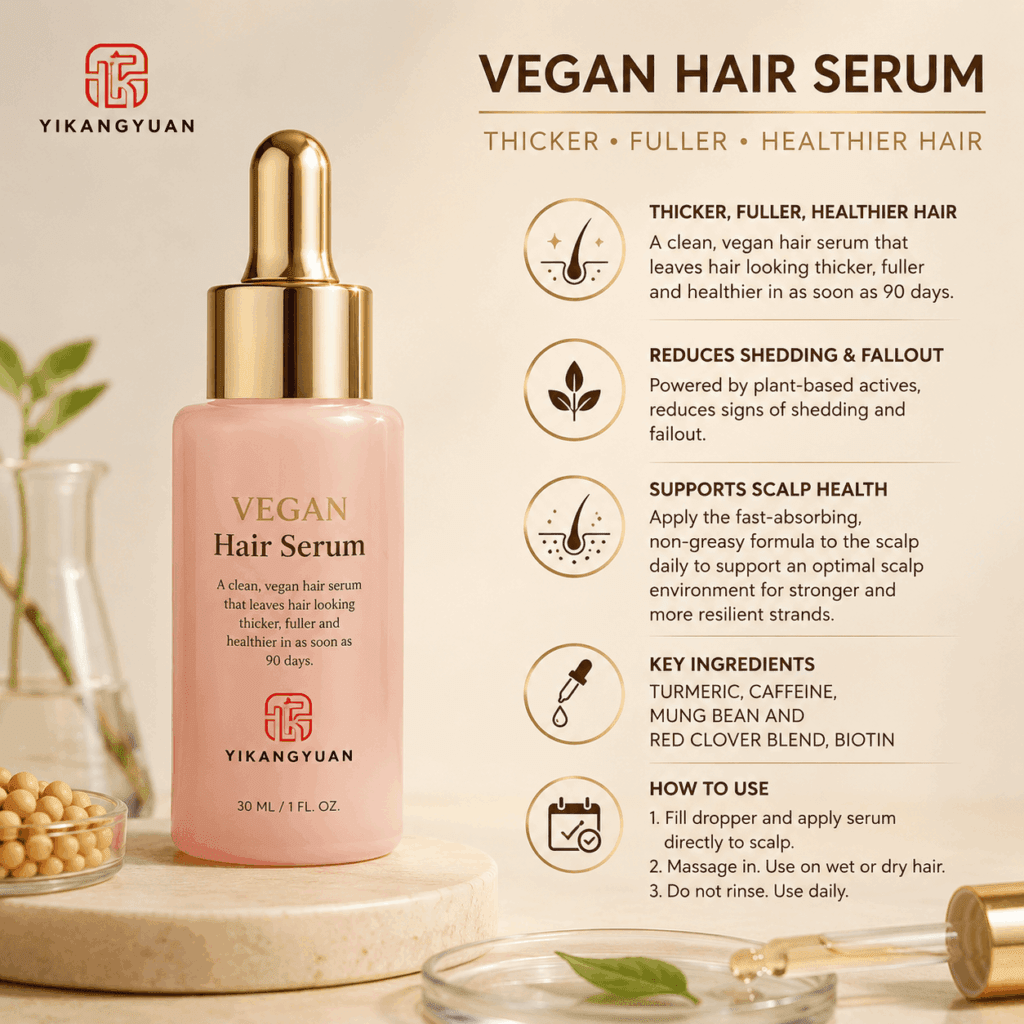 Vegan Hair Serum Product Details - Vegan Hair Serum