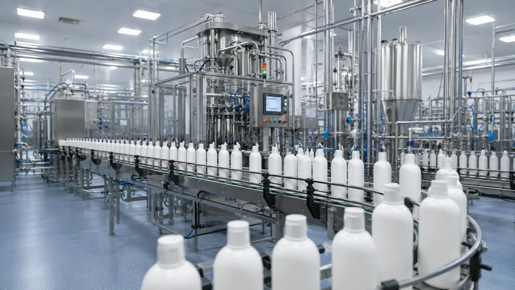Shampoo factory