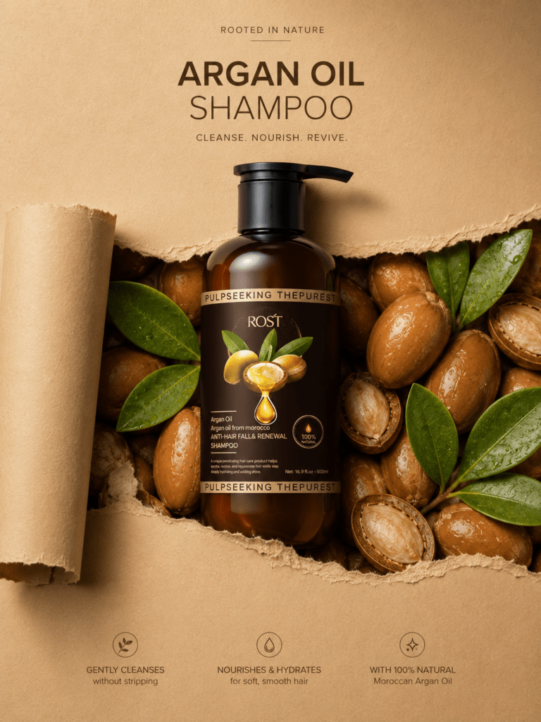 argan oil shampoo factory
