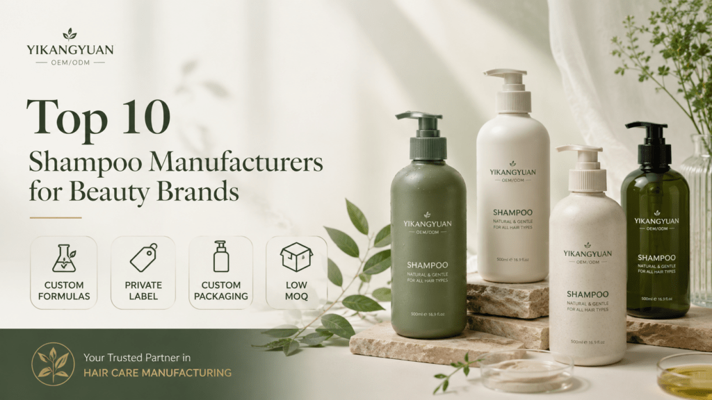 Shampoo Manufacturers For Beauty Brands
