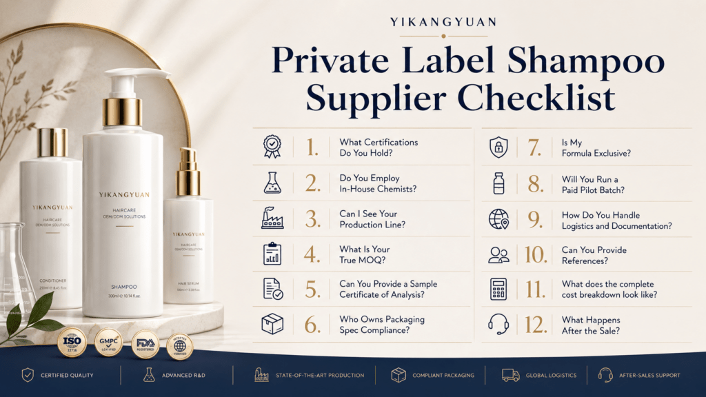 Private Label Shampoo Supplier