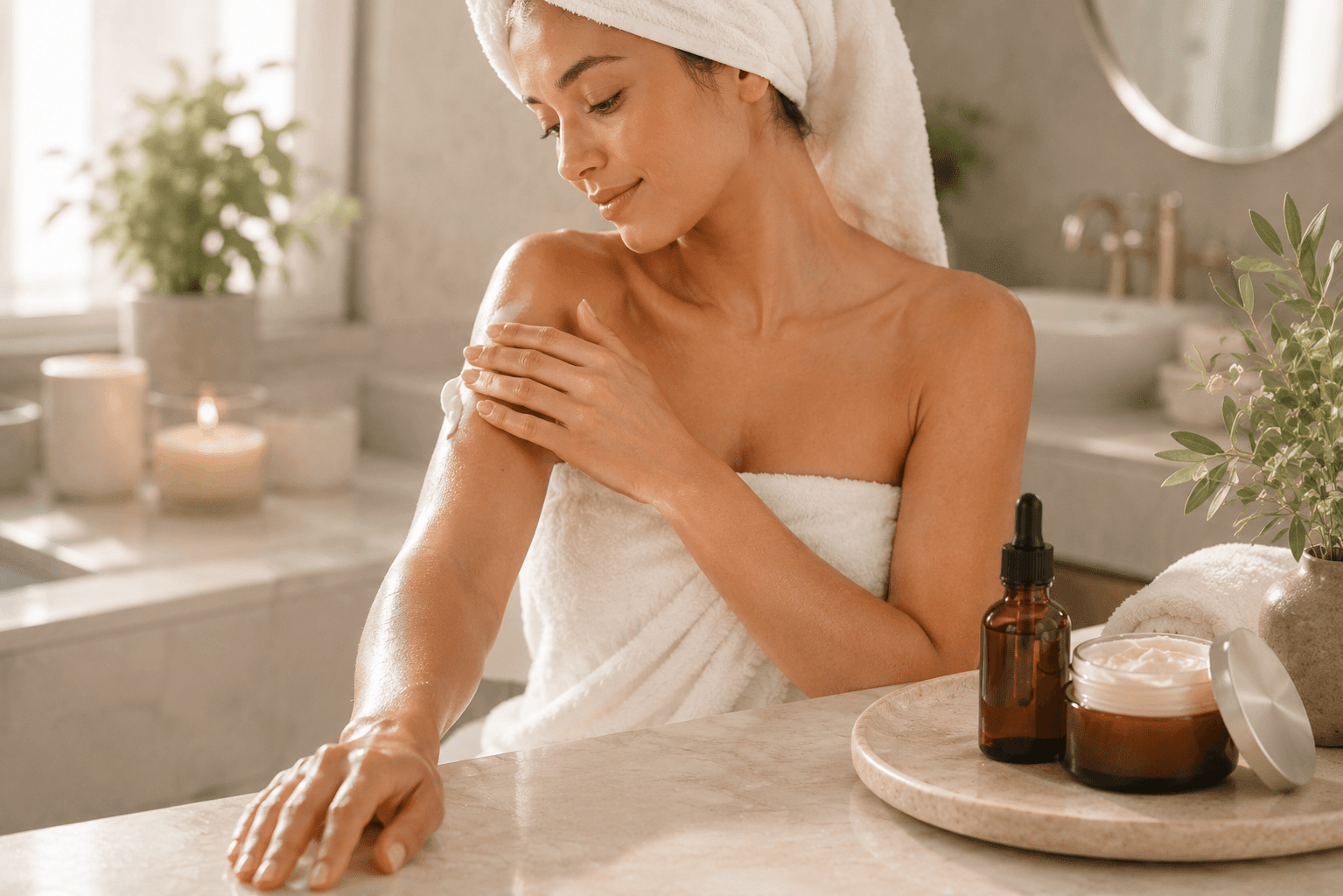 Produzione di burro e crema per il corpo con olio da massaggio per il corpo a marchio privato